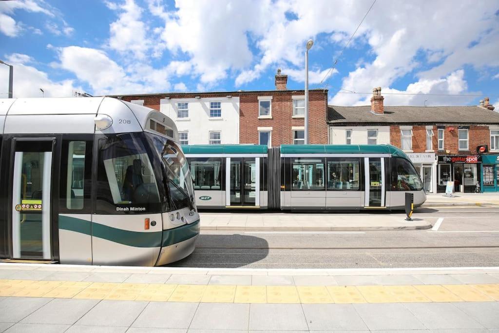 The Rose- Grd Floor, 2-5 Beds, Smarttv, Uni, Tram, M250 Fibre Apartment Nottingham Bagian luar foto
